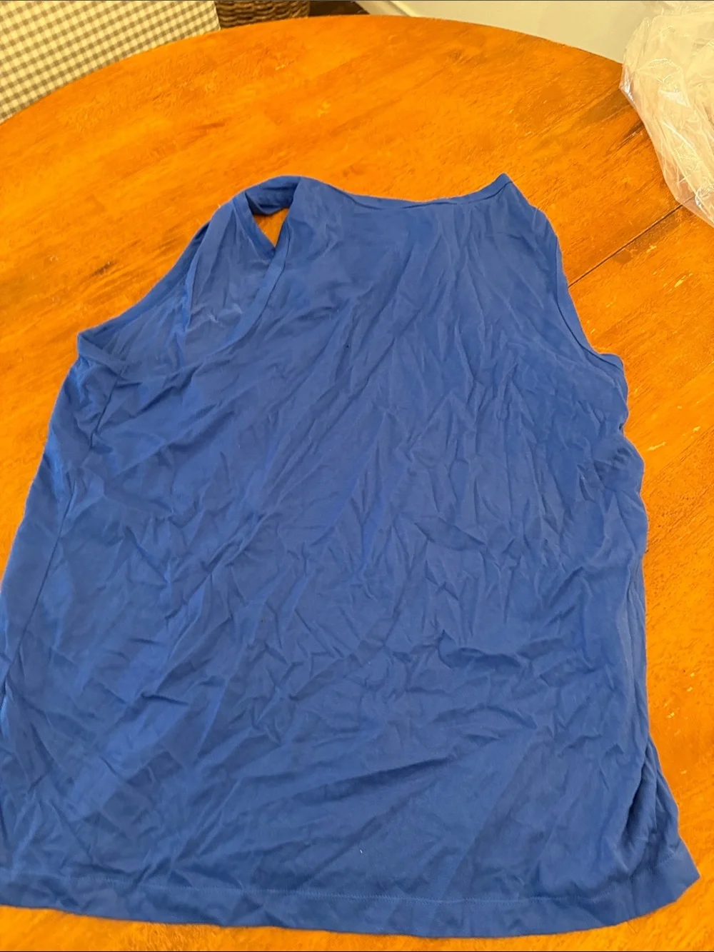 Nike Blue 'No Rest Days' Performance Tank xl